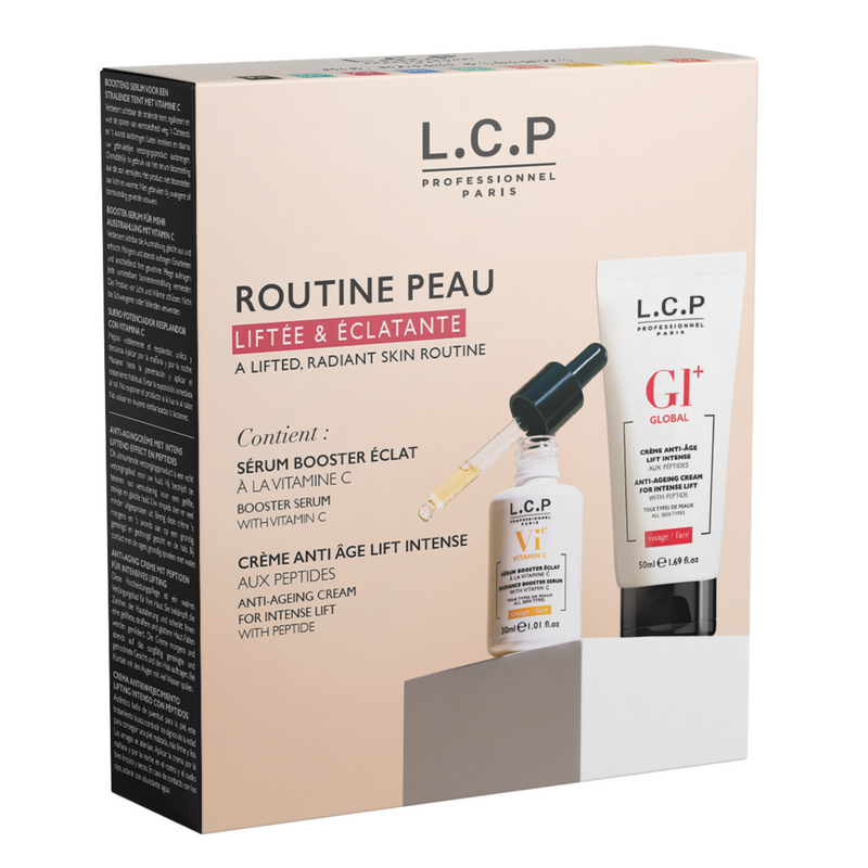 Coffret routine peau liftée et éclatante - Peptides et Vitamine C